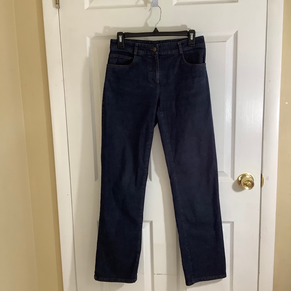 Eileen Fisher Women’s Darkwash Denim Jeans